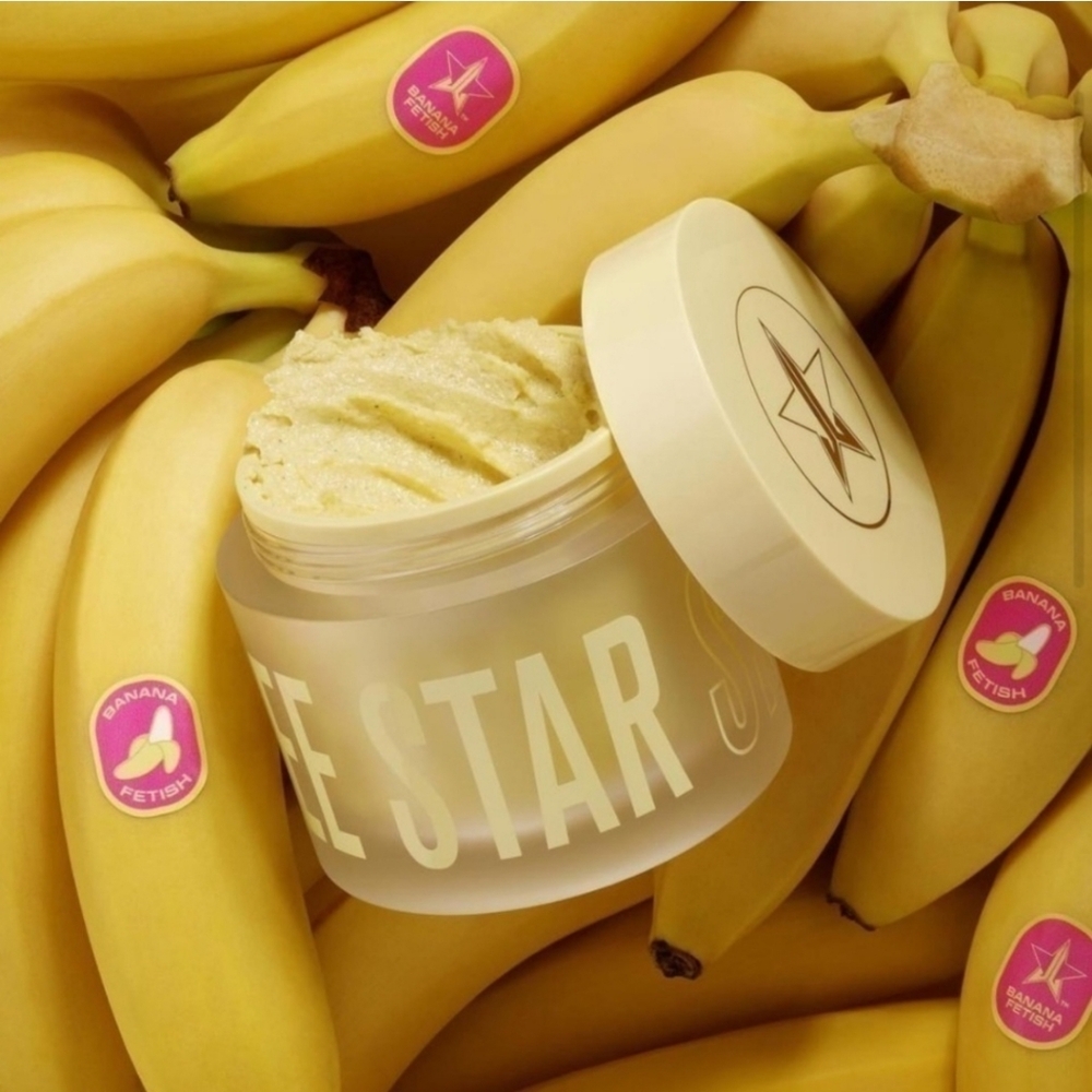 JEFFREE STAR NIB BANANA FETISH BODY SCRUB•FULL SIZE•6 OZS 🍌✨️